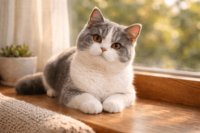 英短加白：2026年最受欢迎的猫咪花色，你了解多少？-第1张图片-猫老板